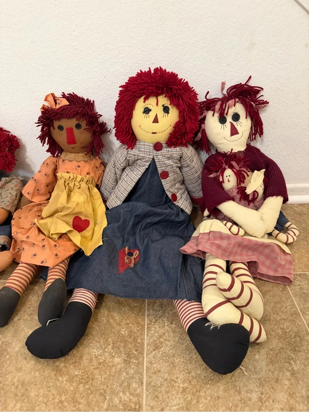 Vintage Ragedy Ann Set of 5
